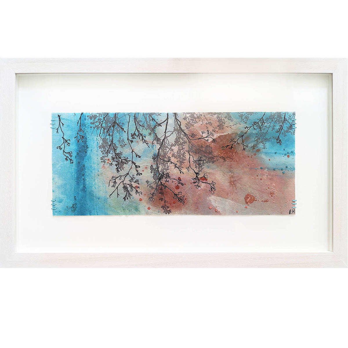 Up through blossom trees - Ellie Hipkin- front page