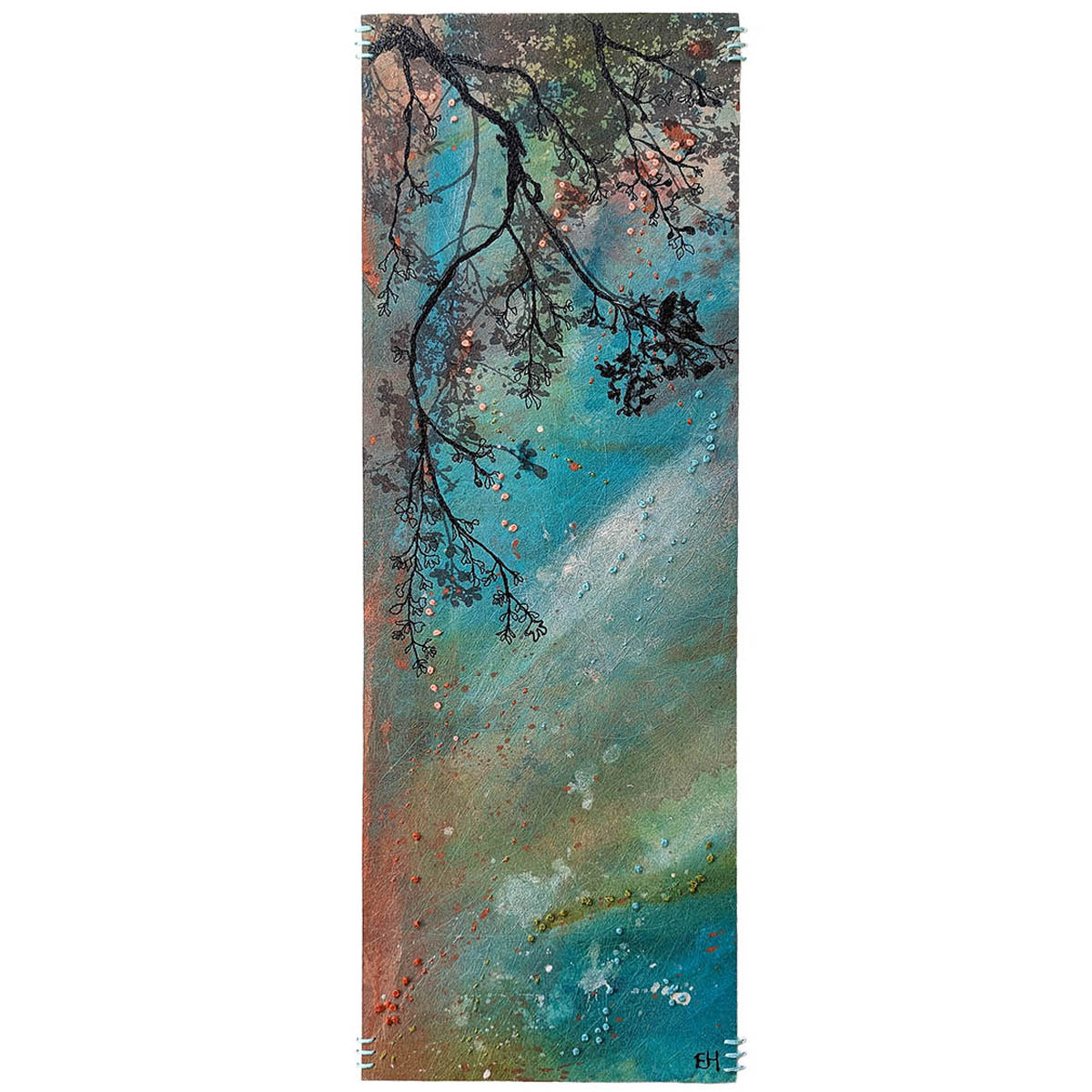 BENEATH THE BLOSSOM- Ellie Hipkin Art - front page