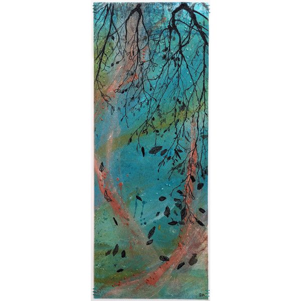 'Beneath The Autumn Canopy’ - Original Artwork - 32cm x 65cm mounted - 'When We Look Up' Collection