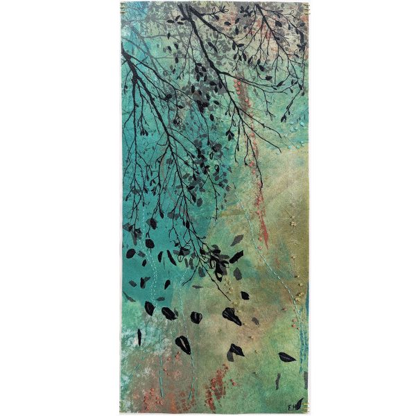 'Falling Light’ - Original Artwork - 34cm x 60cm mounted - 'When We Look Up' Collection