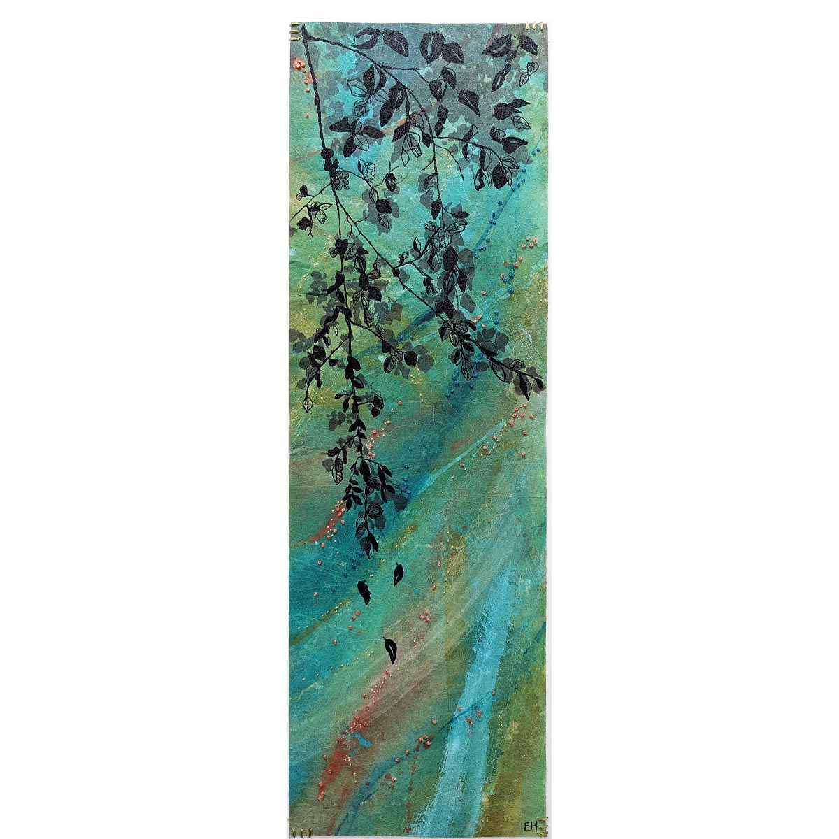 A stillness in Leaves - Ellie Hipkin Art