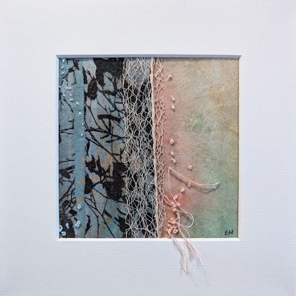 Collage 9 - Original Artwork - 20cm x 20cm mounted