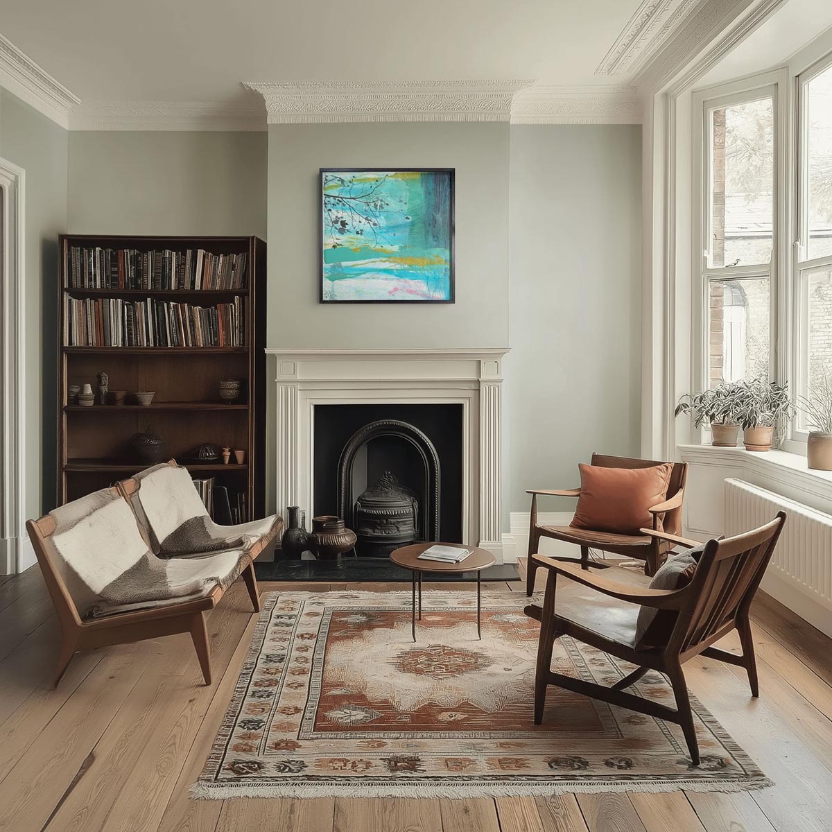 Summer days - room mock up 2- Ellie Hipkin Art