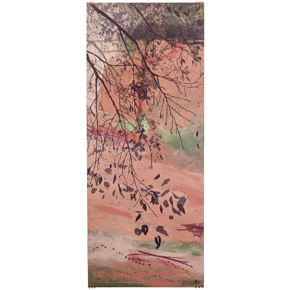 Blush Canopy II (falling Branches) unframed - Ellie Hipkin Art