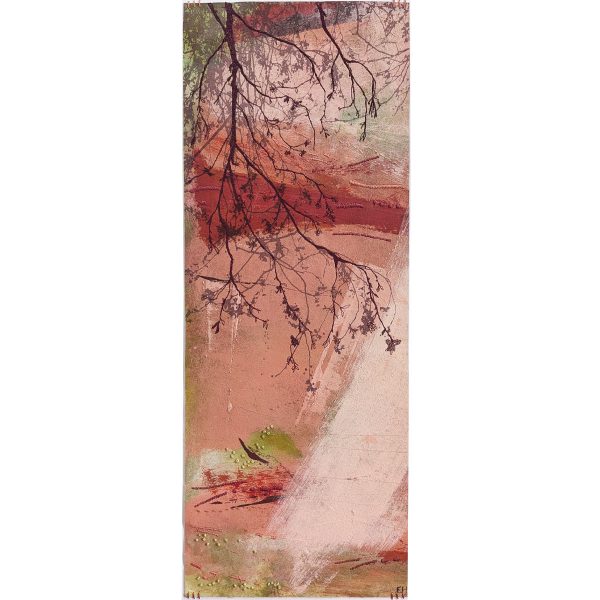 'Blush Canopy VI’ - Original Artwork - 66.5cm x 32cm Unframed - 'Soft Renewal' Collection