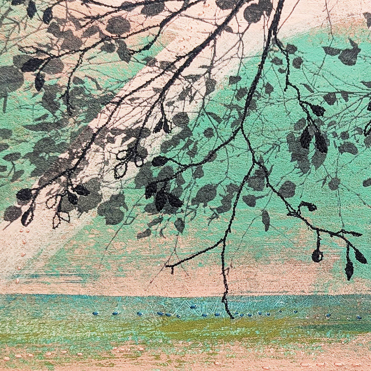 Pink Horizon-close up- Ellie Hipkin
