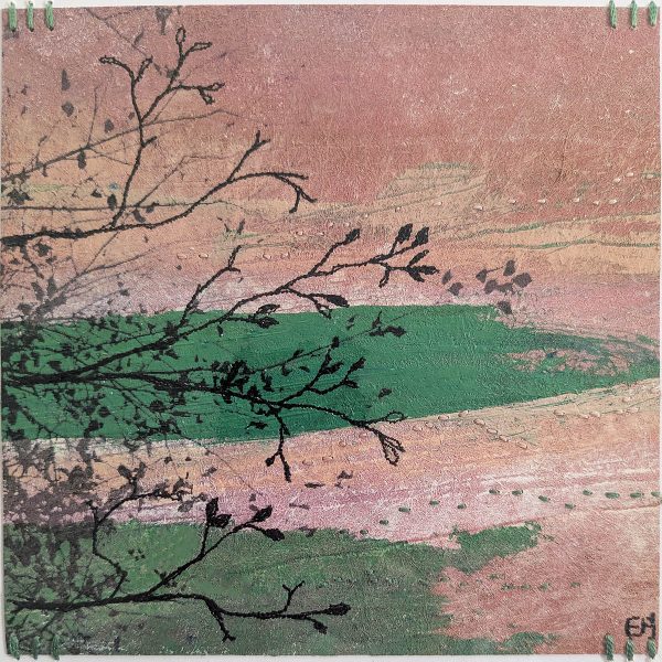 'Tree Study  9 (Autumn)’ - Original Artwork - 28cm x 28cm mounted